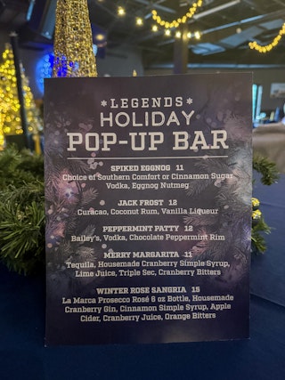 Legends Holiday Pop-up