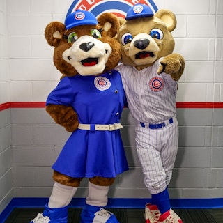 South Bend Cubs mascots, Ivy and Stu