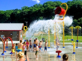Mishawaka's Mary Gibbard Park's Splash Pad