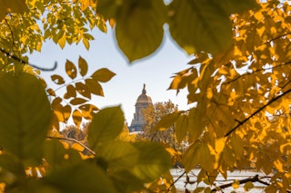 Fall at Notre Dame