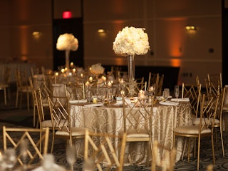 A wedding at the Gillespie Conference Center