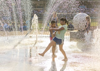 Splash Pad at Four Winds Field