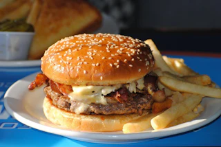 The View Tavern burger