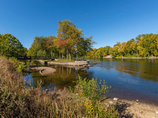 A photo of Kamm Island in Mishawaka